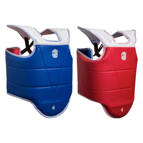 ProForce® II Reversible TKD Taekwondo Chest Guard Solid Blue/Red Child #1
