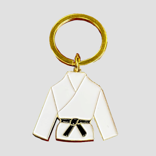  Karate Uniform Keychain 2.5”