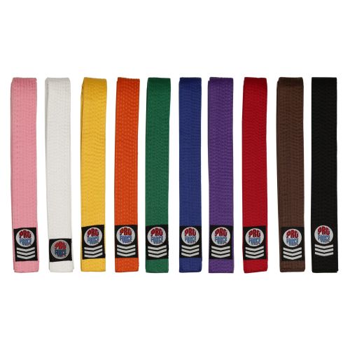 ProForce® 1.75" Double Wrap Solid Karate Belt